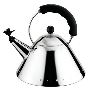 Alessi Kettle with Birdshaped Whistle