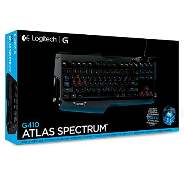Logitech ATLAS Spectrum Mechanical Gaming Keyboard G410Obrázky