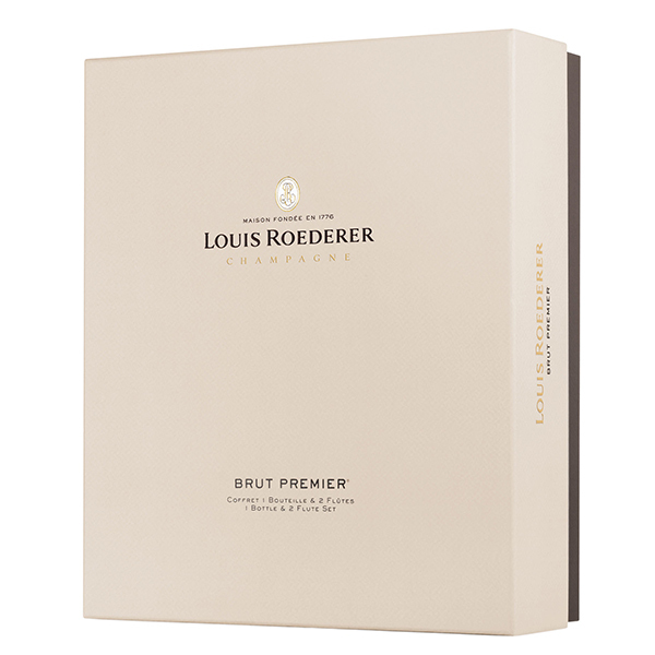 Champagne Louis Roederer Brut Premier with 2 FlûtesImage