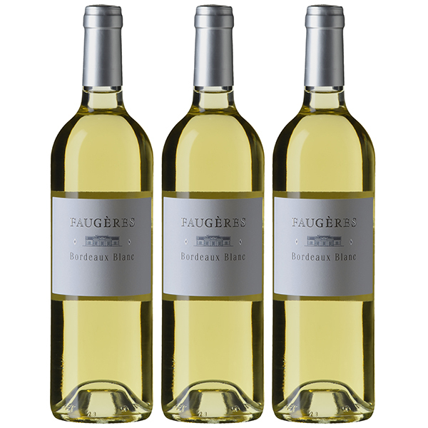 Château Faugères Blanc 2014 - 3 bottlesImage