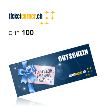 Ticketcorner Gift card CHF100