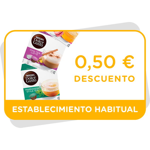 0,5 EUR discount on Teas rangeImmagine