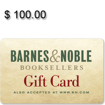 Barnes & Noble Gift Card USD100